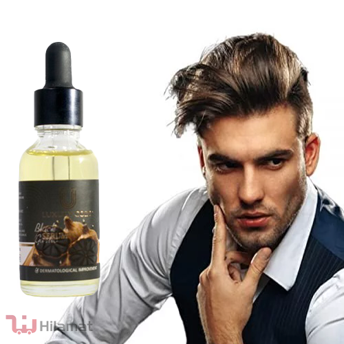 سرم بیوممتیک سیرسیاه مخصوص پرپشتی ریش و رویش مجدد ریش لاکچری کویین فرانسه